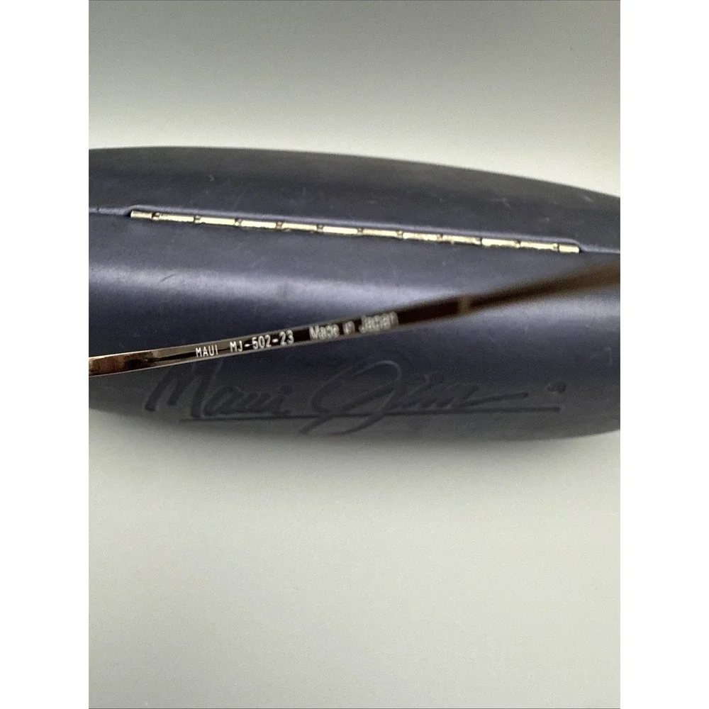 RARE Maui Jim MJ-SPORT  MJ-502-02  PURE TITANIUM Frames/Rimless includes MJ Case